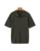 Milo Men's Polo Shirt | Fine Ribbed Texture, Slim Fit 12