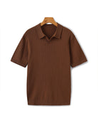 Milo Men's Polo Shirt | Fine Ribbed Texture, Slim Fit 9