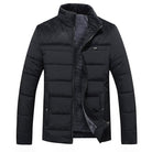 Milo Men's Puffer Jacket | Soft Fleece Lining, Padded Design 1