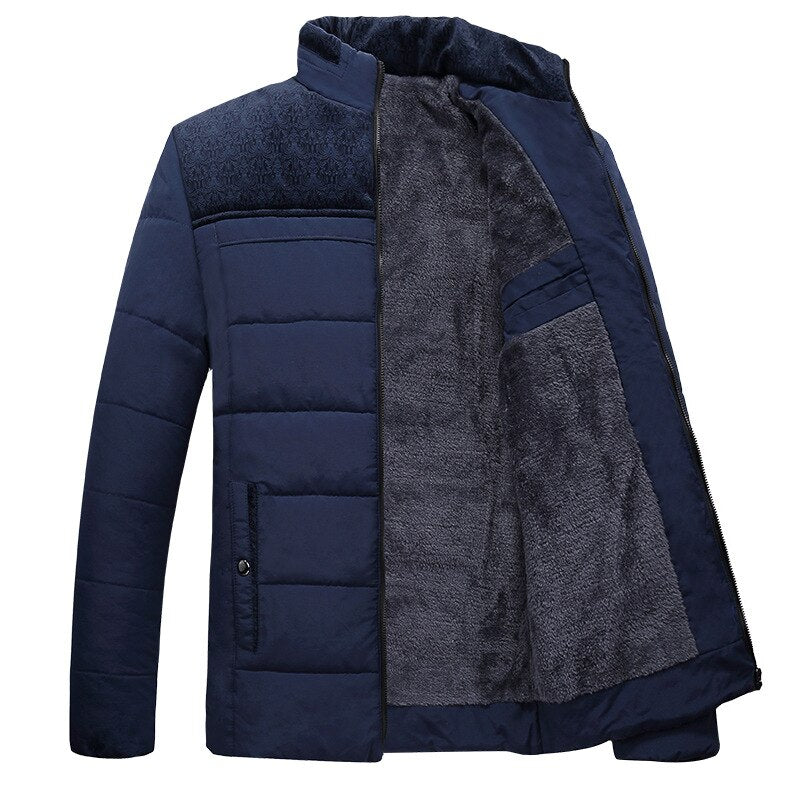 Milo Men's Puffer Jacket | Soft Fleece Lining, Padded Design 3