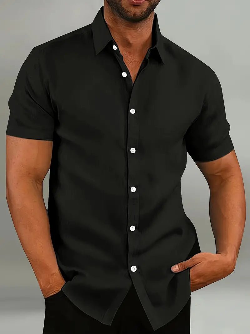Milo Men's Shirt | Lightweight Slim Fit, Classic Collar 2