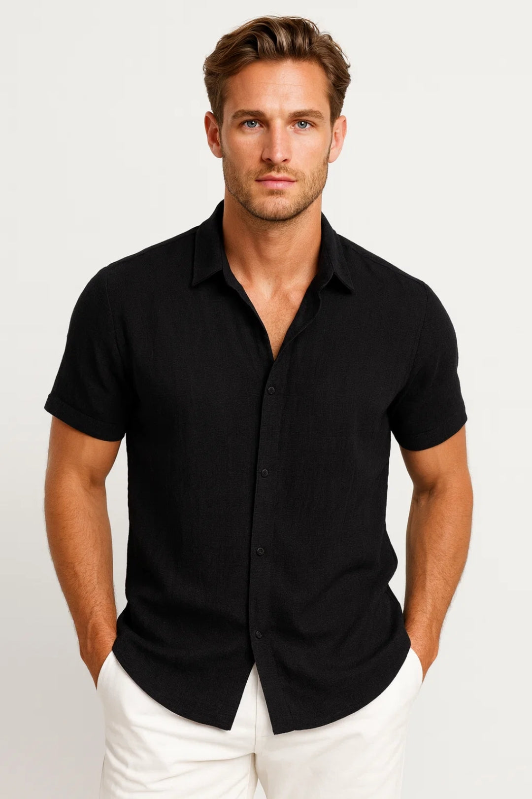 Milo Men's T-Shirt | Minimalist Design, Short Sleeve Casual Top 4