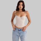 Mira Women's Corset Top | Soft Breathable Fabric, Adjustable Straps 2