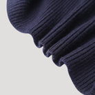 Nina Women's Cardigan | Soft Ribbed Knit with Denim Trim 7