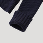 Nina Women's Cardigan | Soft Ribbed Knit with Denim Trim 8