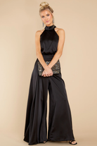 Nina Women's Fitted Jumpsuit | Back Tie Detail, Elegant 4