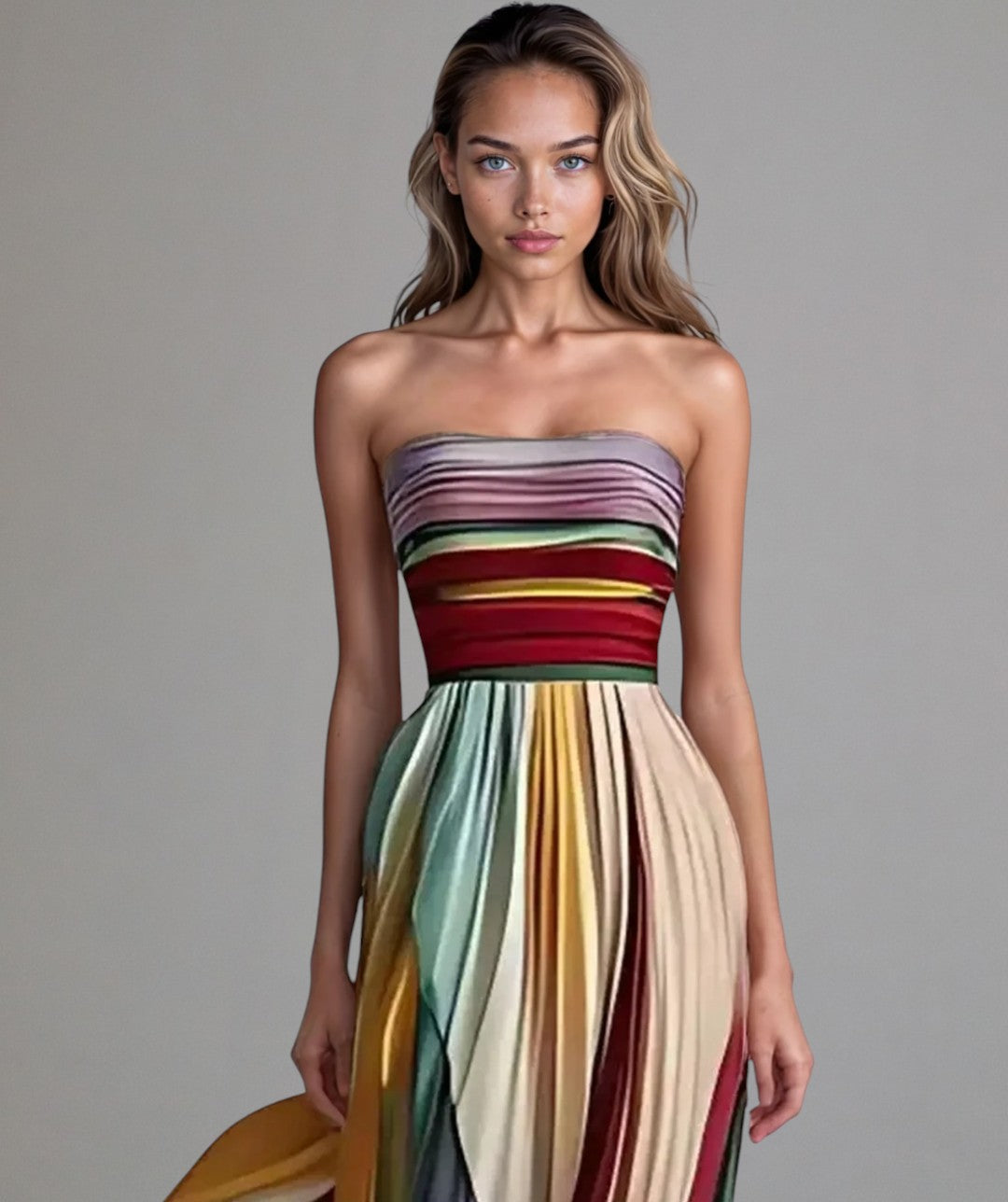 Nora Women's Strapless Dress | Lightweight A-Line Summer Dress 0