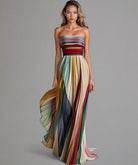 Nora Women's Strapless Dress | Lightweight A-Line Summer Dress 1