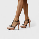 Olivia Women's Black Heels | Orthopedic Comfort, 2.5 Inch Heel 1