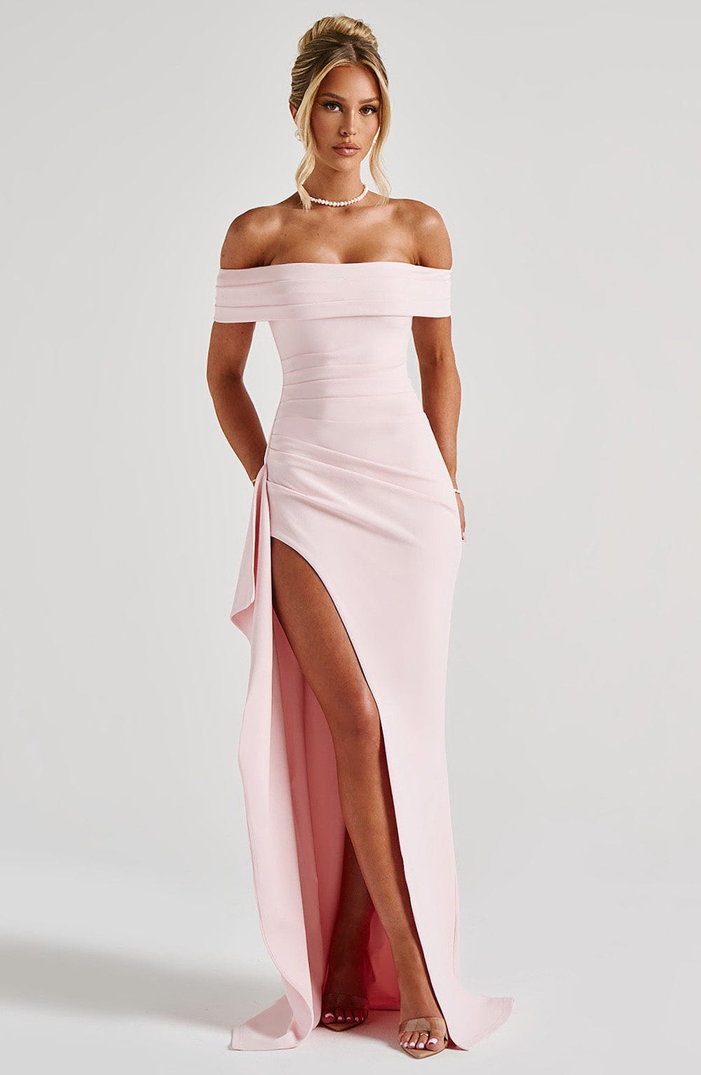 Olivia Women's Maxi Dress | Elegant Off-Shoulder Design, Perfect for Formal Events 1