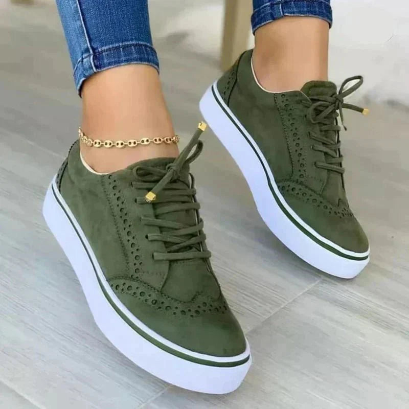 Olivia Women's Sneakers | Orthopedic Comfort, Lace-Up Design 1