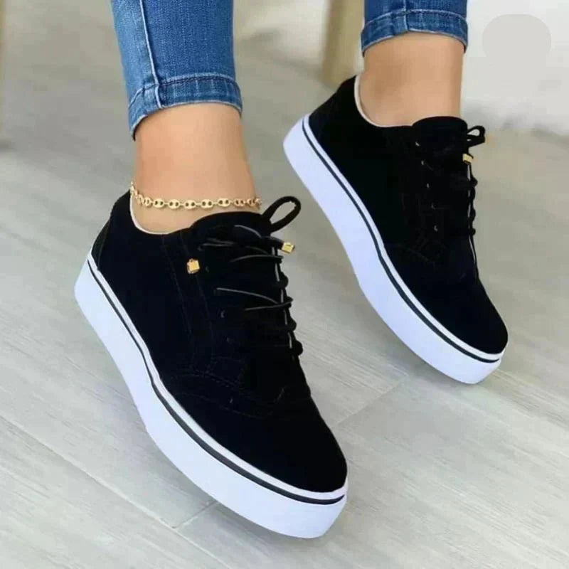 Olivia Women's Sneakers | Orthopedic Comfort, Lace-Up Design 2