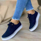 Olivia Women's Sneakers | Orthopedic Comfort, Lace-Up Design 4