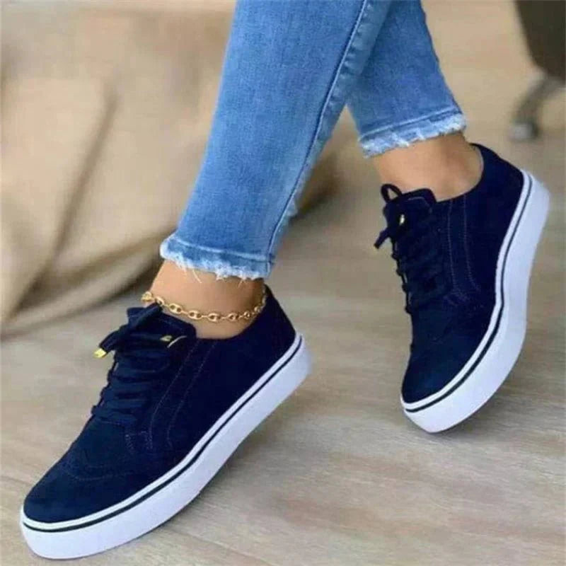 Olivia Women's Sneakers | Orthopedic Comfort, Lace-Up Design 4