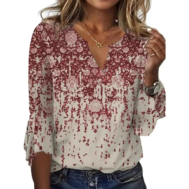 Olivia Women's Top | Silk Cotton Blend, Casual Going Out Top 5