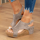Orchid Women's Platform Sandals | Adjustable Wedge, Peep Toe Design 0