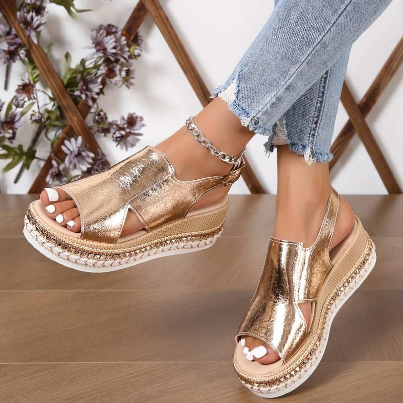 Oriana Women's Platform Sandals | Enhanced Arch Support, Open-Toe Design 2