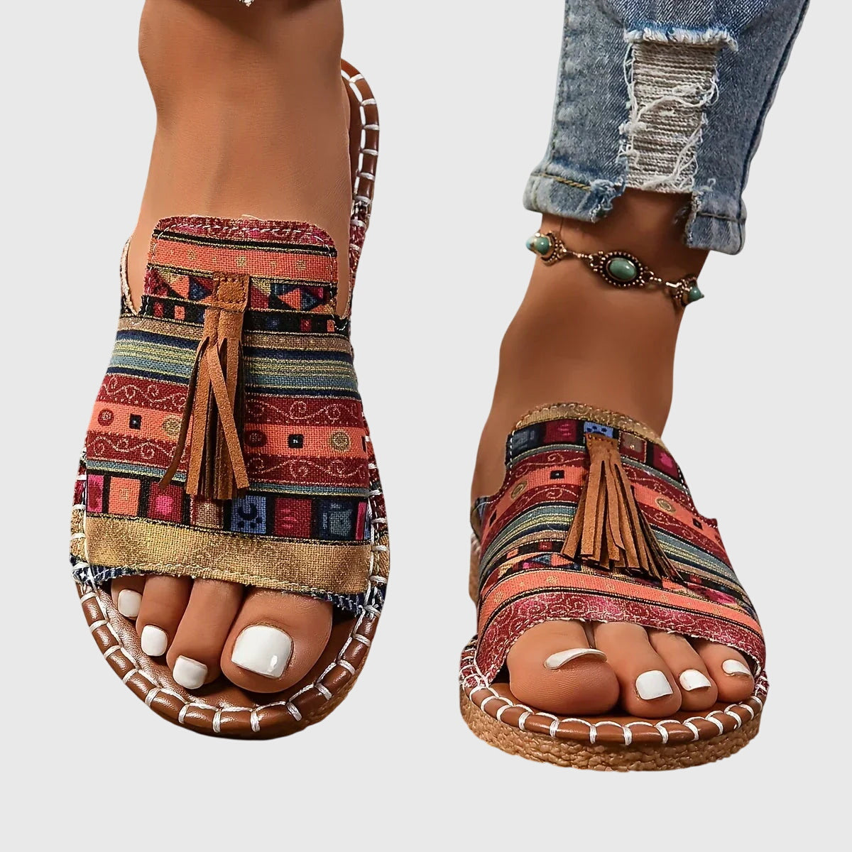 Oriana Women's Sandals | Arch Support, Adjustable Straps 7