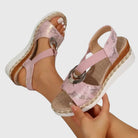 Oriana Women's Sandals | Open-Toe Orthopedic Design with Adjustable Ankle Strap 2
