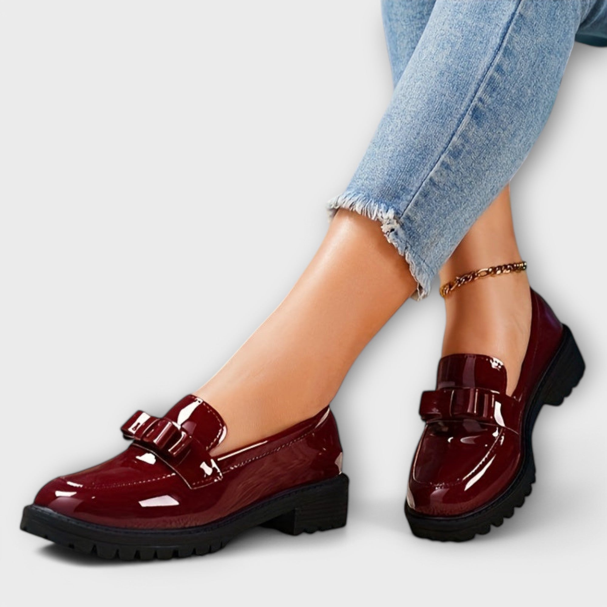 Penny Women's Loafers | Soft Leather, Classic Black Design 0