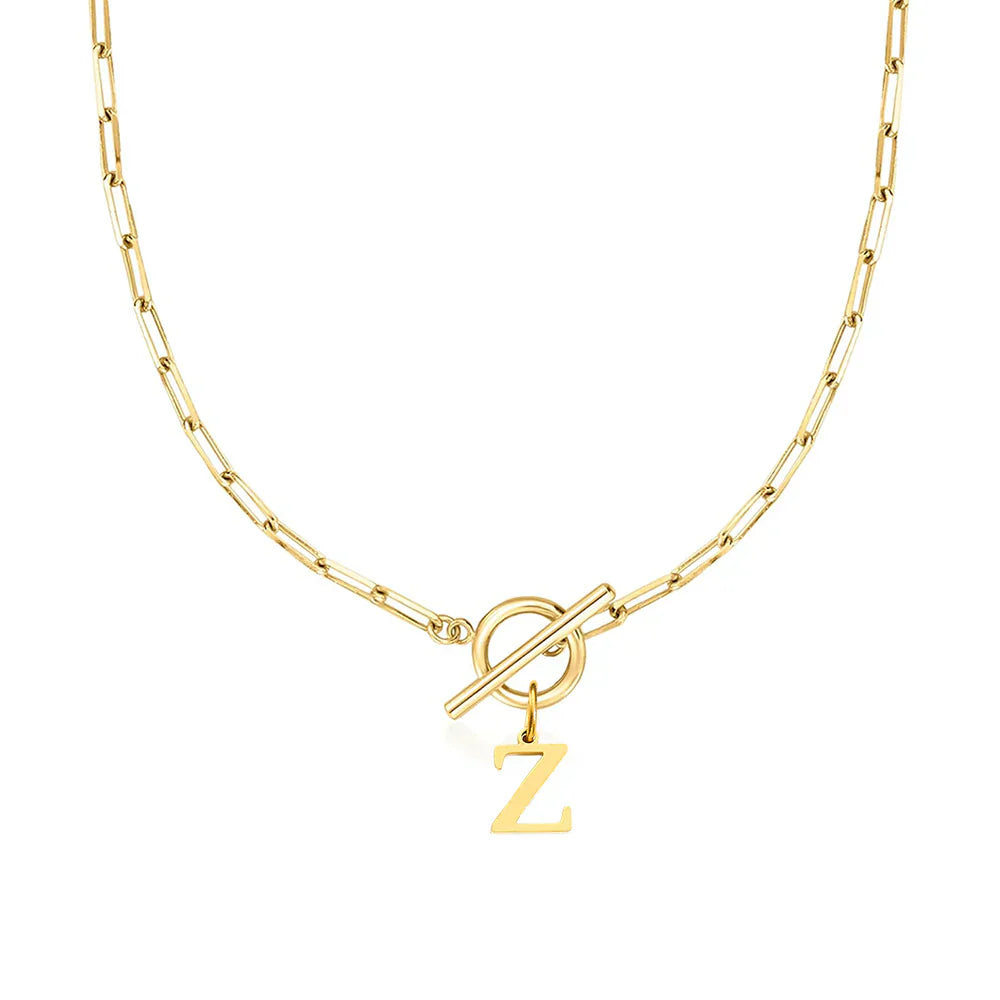 Penny Women's Necklace | Gold Plated Stainless Steel, Adjustable Chain 19