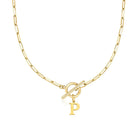 Penny Women's Necklace | Gold Plated Stainless Steel, Adjustable Chain 43