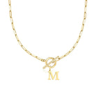 Penny Women's Necklace | Gold Plated Stainless Steel, Adjustable Chain 47