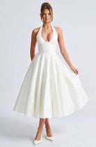 Rafaella Women's Summer Dress | Elegant A-Line, Sleeveless Cotton Blend 0
