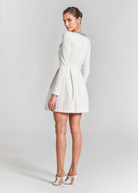 Renee Women's Bodycon Dress | Plush Velvet, Elegant Cocktail Dress 5