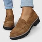 Sable Women's Black Loafers | Orthopaedic Comfort, All-Day Cushioning 3