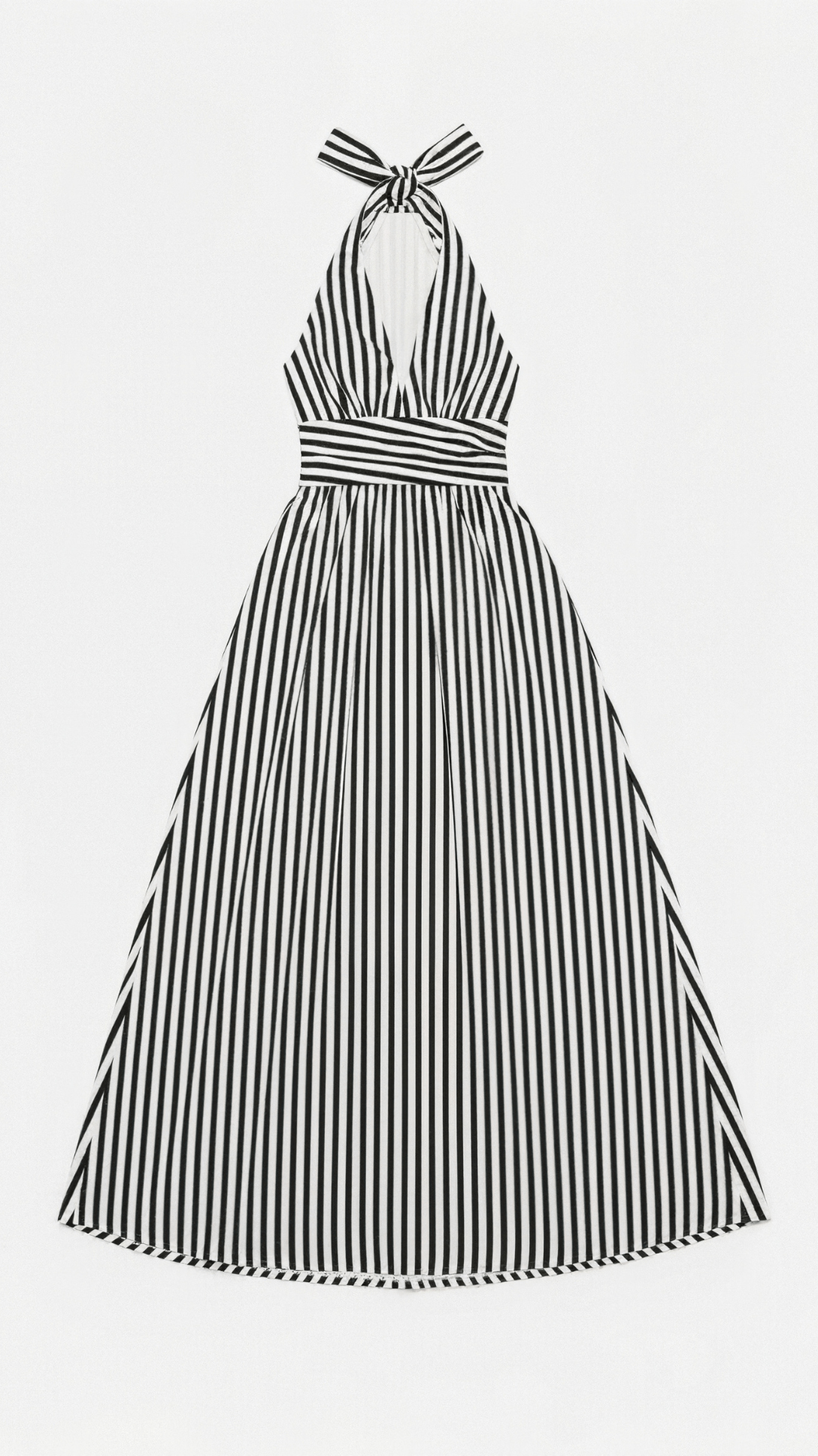 Sandy Women's Maxi Dress | Striped V-Neck, Breezy Summer Elegance 2