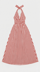 Sandy Women's Maxi Dress | Striped V-Neck, Breezy Summer Elegance 5