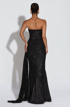 Sapphire Women's Maxi Dress | Structured Bust, Sparkle Finish 4