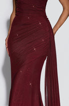 Sapphire Women's Maxi Dress | Structured Bust, Sparkle Finish 7