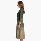 Sapphire Women's Midi Dress | Structured Design with Pockets, Elegant for Summer Events 3