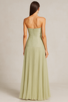 Sculpt Women's Maxi Dress | Pleated Design, Elegant Long Dress 2