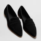 Sienna Women's Black Loafers | Pointed Toe, All-Day Comfort 2