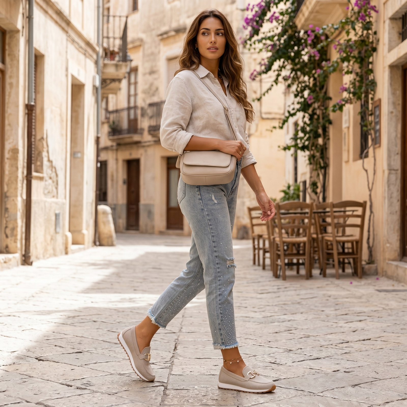 Sienna Women's Loafers | Breathable Comfort with Cushioned Support 1