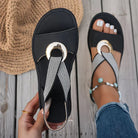 Skylar Women's Sandals | Cushioned Sole with Metal Buckle 1