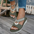 Skylar Women's Sandals | Cushioned Sole with Metal Buckle 5