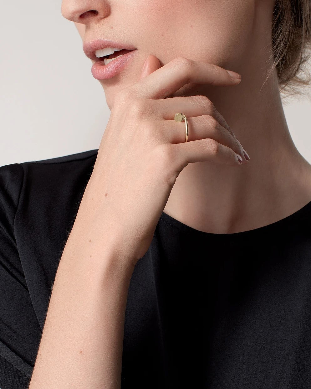 Sleek Women's Ring | Premium Stainless Steel, Modern Nail Design 2