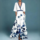 Sophie Women's Formal Dress | Floral Pattern, Elegant Design 3
