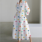 Sophie Women's Maxi Dress | Elegant Front Wrap Design, Summer Chic 4