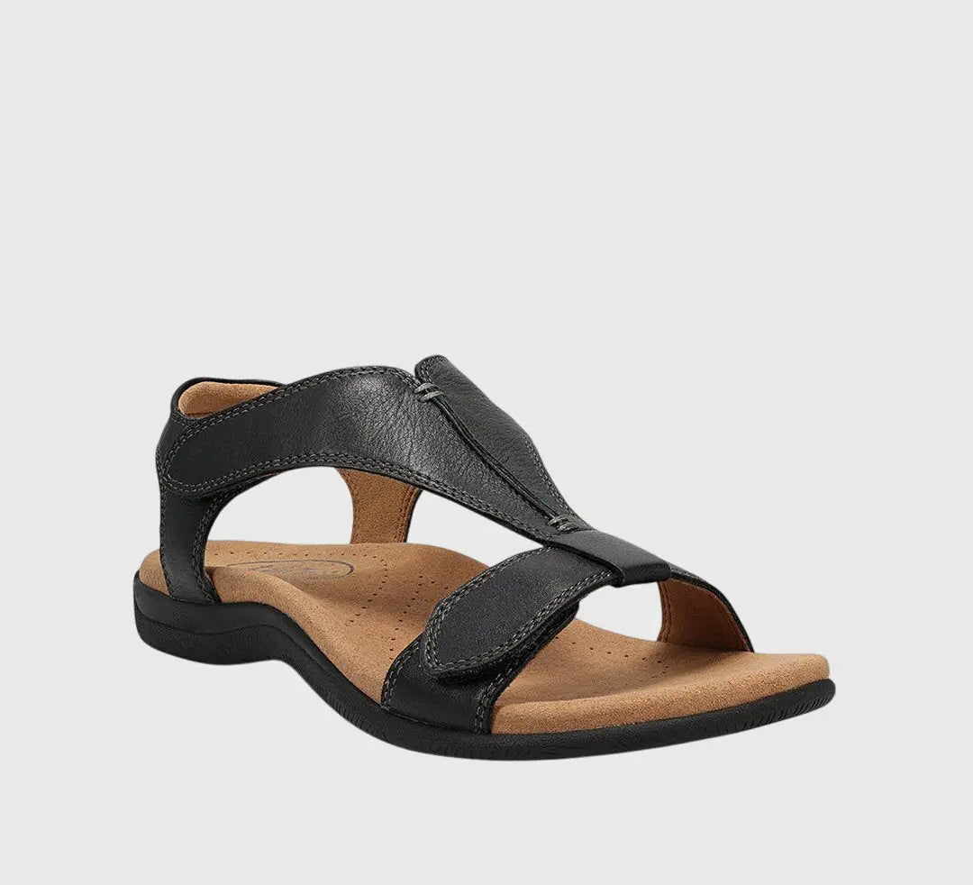 Sora Women's Sandals | Synthetic Orthopedic Comfort, Easy Velcro Closure 1