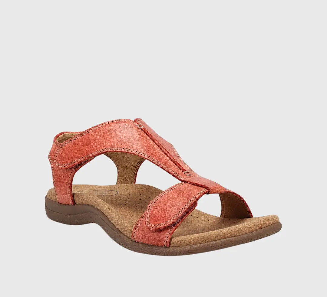 Sora Women's Sandals | Synthetic Orthopedic Comfort, Easy Velcro Closure 2