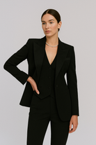 Tara Women's Suit Set | Tailored Blazer, Chic Vest, Slim-Fit Trousers 0