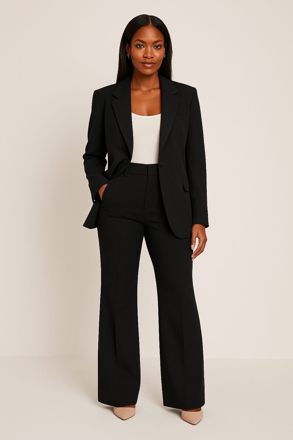 Tina Women's Suit | Tailored Blazer & Trousers, Versatile Elegance 0