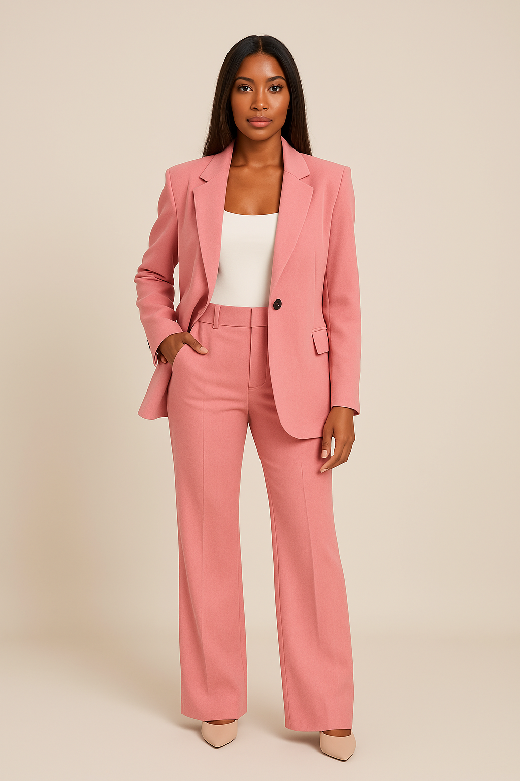 Tina Women's Suit | Tailored Blazer & Trousers, Versatile Elegance 1
