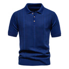 Troy Men's Polo Shirt | Textured Lightweight Fabric, Summer Essential 8