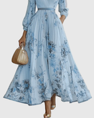Vera Women's Midi Dress | Floral A-Line, Sleeveless Summer Style 6